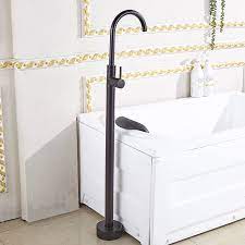 This way, the necessary floor structures and drain locations can be planned in time. Bakala Wholesale Matt Black High Rise Round Spout Bath Mixer Tap Floor Mounted Bathtub Filler Shower Roman Tub Faucet Set Bathtub Faucets Aliexpress