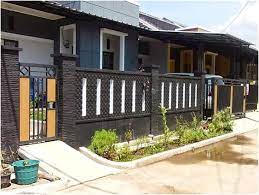 Hal semacam ini supaya pagar tidak. 17 Contoh Model Pagar Rumah Minimalis Berkonsep Modern Desain Rumah Bungalow Desain Eksterior Rumah Minimalis