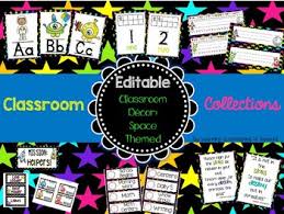Table numbers signs outer space theme. Space Theme Classroom Decor Worksheets Teaching Resources Tpt