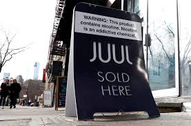 Juul isn't truly restricted from doing it; Juul Disregarded Early Evidence It Was Hooking Teens