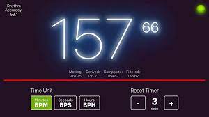 A rate of 60 bpm means that one beat will occur every second. Tap Bpm Beats Per Minute Tempo Calculator