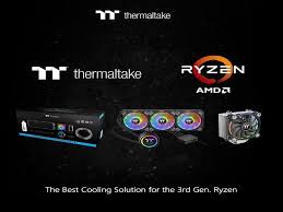 أنظمة تبريد Thermaltake مستعدة لمعالجات Amd Ryzen 3000 Solutions Processor Alexa Voice