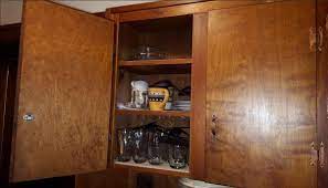 If you believe that the mold on your cabinets has penetrated more deeply, the best thing you can do is to follow the steps above but instead of scrubbing the cabinet with a brush, sand the surface layer away. Painting Inside Cabinets To Prevent Mold Doityourself Com Community Forums