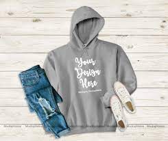 The best hoodie mockup that you can add simple colors to the hoodie and use it for branding projects. Gildan Hoodie Mockup Gildan 18500 Hooded Sweatshirt Mockup Sport Grey Womens Hoodie Mock Up Art Collectibles Photography Kromasol Com
