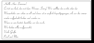 Sachlicher brief briefe vom amt rechnungen geschäftlicher brief bewerbung. Beispielaufgabe Berichten Klasse 7