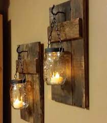 Create your own diy mason jar floral sconce. Candle Sconce 1 The Diy Life