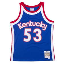 Uniform and warmup gallery i (kentucky colonels, washington caps, virginia squires) uniform and warmup gallery ii (denver rockets, denver nuggets, minnesota muskies,. Kentucky Colonels Throwback Apparel Jerseys Mitchell Ness Nostalgia Co