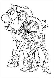 Jessie coloring pages from de jessie para colorear imagui. Bullseye Woody And Jessie Coloring Page Free Printable Coloring Pages For Kids