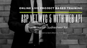 Asp Net Mvc 5 With Web Api Online Live Project Based Training In 2020 Web Api Online Train