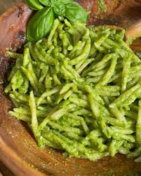 The Pasta Queen Cooking On Instagram P E S T O Sauce My Way I Love To Use Both Pine Nuts And Pistachios It S So Rich And Delici In 2020 Delicious Pine Nuts Cooking