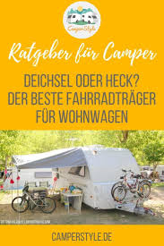 Fahrradtrager Fur Wohnwagen Deichsel Oder Heck Camperstyle Net Wohnwagen Fahrradtrager Fahrrad