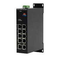 10Port Solar Boost Industrial Gigabit PoE Switch(DC12-30V up ...