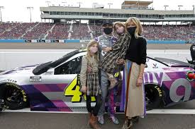 We'd pick our car up out of the back of our truck and set it on a milk crate and scratch our heads. Johnson Finishes 5th In Final Race Of Nascar Career