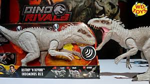 Indominus rex can bend down to pick up and swallow 3 ¾ inch action figures whole! New Destroy N Devour Indominus Rex Dino Rivals Unboxing Ep1 Mattel Jura Jurassic World Jurassic World Fallen Kingdom Indominus Rex