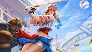 Slugger Astrid Character Artwork From Arena Of Valor Art Illustration Artwork Gaming Videogames Gamer Lovers Art Art Game Art