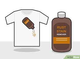 These stain removers can help. 3 Ways To Get Rust Stains Out Of Clothes Wikihow