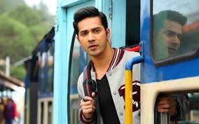 Varun Dhawan Main Tera Hero Movie Gray And Black Bomber Jacket Movies Bollywood Movies Bollywood 20 Varun Dhawan Wallpaper Varun Dhawan Black Bomber Jacket