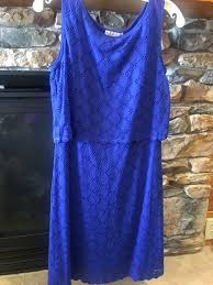Womens Casual Royal Blue Dress Size 4 Never Been Worn Dress Barn Fashion Clothing Shoe Casual Dresses Plus Size Midi Dress Sleeveless Tank Top Midi Dress