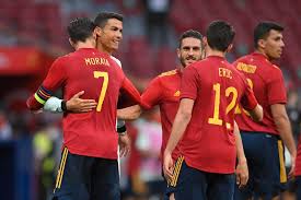 Sverige holder spanien bag sig efter sent sejrsmål. Fotbolls Em Spanien Staller In Efter Coronafall Ronaldo Isoleras