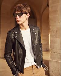 The Kooples Official Website Must Have Men S Clothing Black Leather Biker Jacket Leather Jacket Leather Jacket Men