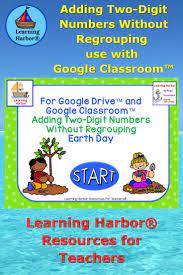 Here Is An Addition Of Two Digit Numbers Without Regrouping Math Activity To Use With Google Classroo Google Classroom Math Math Activities Teacher Resources