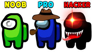 The battle royale game for all. Noob Vs Pro Vs Hacker Among Us Sinroid