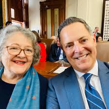 Happy Opening Day of the 89th Legislature! Today is particularly meaningful  as I take the oath of office to serve District 103, joined by my wife,  Rebecca Acuña, and my mother, Edurne