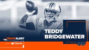 Bridgewater will be the broncos starting quarterback to begin the 2021 season, coach vic fangio announced on wednesday. Broncos Agree To Trade For Qb Teddy Bridgewater