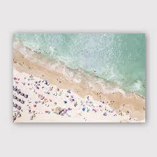 Busy Beach Art Print For Kids Living Room Our Picks Split Panel Art Prints Store Wall Art Lukisa In 2020 Wall Art Canvas Prints Office Wall Art Home Wall Art