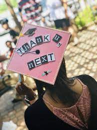 Thank U Next Graduation Cap Graduation Cap Designs Child Graduation Cap High School Graduation Cap Decoration