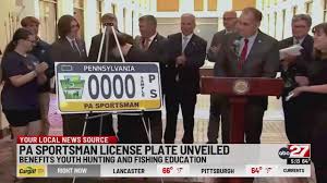 PA Game Commission unveils new sportsman license plates