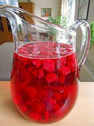 Himbeerbowle Rezept Himbeerbowle Bowle Rezept Bowle Rezepte Mit Alkohol
