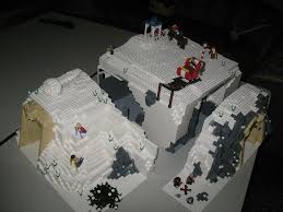 Wip Holiday Mtn Disassembled By Tater Tots Lego Christmas Village Lego Projects Lego Christmas