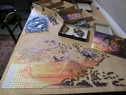 The most active jigsaw puzzle forum on the internet. Ravensburger 18000 Piece Puzzle Paradise Sunset Progress Flickr