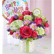 During the victorian period a language of flowers was created. 1 800 Flowers Happy Birthday Present Bouquet W Balloon In Bremerton Wa Flowers D Amour