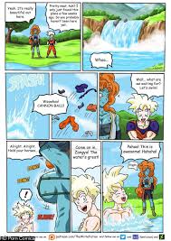 Dragon Ball Z Golden Age - Fiery Lake comic porn | HD Porn Comics