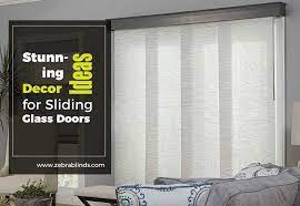 Fortunately, window coverings for sliding glass doors are plentiful. Sliding Glass Door Decorating Ideas Stunning Decors Zebrablinds
