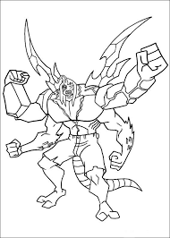 Ben 10 ist die geschichte von ben tennyson, der eine omnitrix, eine uhr artigen alien gadget besitzt, die ihn in verschiedenen fremden kreaturen zu. Kostenlose Malvorlagen Online Ben 10 Ausmalbilder Malvorlagen Zeichnung Druckbare N 29 Druckbar Unicorn Coloring Pages Princess Coloring Pages Ben 10