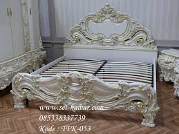 Tempat Tidur Ukir Jepara Cat Duco Ranjang Tidur Ukiran Mewah Bed Bed Design Furniture