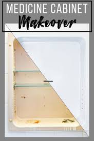 How To Paint A Rusty Medicine Cabinet Old Medicine Cabinets Medicine Cabinet Makeover Cabinet Makeover