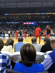 chesapeake energy arena section 105 home of oklahoma city