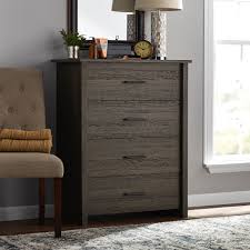 Mainstays Hillside 4 Drawer Dresser Espresso Finish Walmart Com Walmart Com