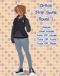 Orito's Strip Game (round 1) by Muyu -- Fur Affinity [dot] net