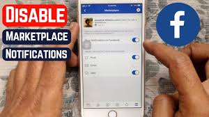How To Disable Facebook Marketplace Notifications On Iphone Or Android Youtube