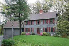 Maybe you would like to learn more about one of these? Best Exterior Colors For Colonial Revival Houses Dark Gray Clapboard House Colonial Revival House Colonial House Exteriors Primitive Homes