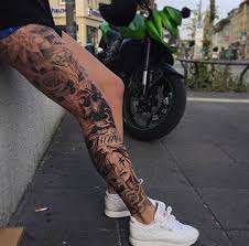 تاتو رجل و قدم ناعم و بسيط للنساء و الرجال اجمل صور تاتو رجل Leg Tattoos Russian Tattoo Thigh Tattoos Women