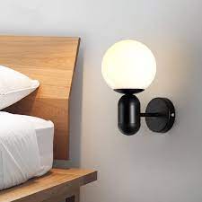 Find More Wall Lamps Information About New Modern Colorful Glass Ball Wall Lamp For Bedroom Bedside Sconces Light Wall Mounted Lamps Modern Wall Lamp Wall Lamp