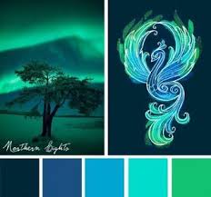 Color Inspirations Northern Lights Stitchpunk Color Inspiration Color Themes Color