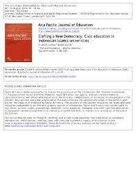 Sofascore rezultati uživo rezultati uživo dostupni su kao iphone i ipad aplikacija. Pdf Crafting A New Democracy Civic Education In Indonesian Islamic Universities