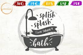 Pngtree offers bathroom symbol png and vector images, as well as transparant background bathroom symbol clipart images and psd files. I Am Taking A Bath Sign Bathroom Decor Svg Pdf Png 217664 Cut Files Design Bundles